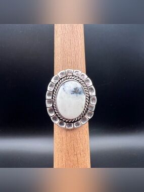 Native American White Buffalo Ring